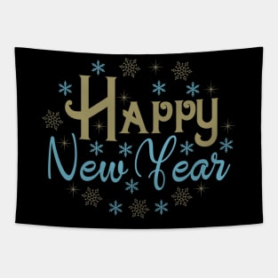 Happy New Year Tapestry