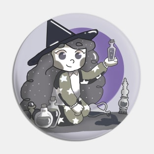 little witch girl Pin