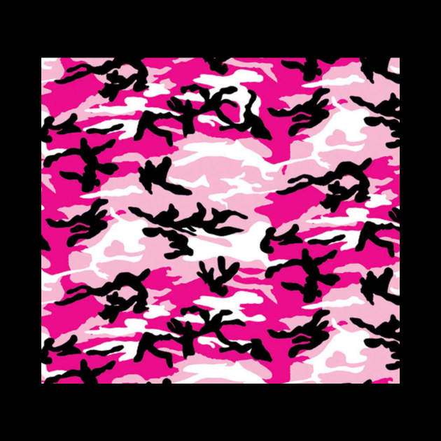 Pink camo Military by Flipodesigner