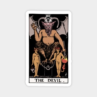 The Devil Tarot Card Rider Waite Magnet