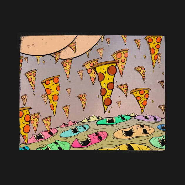 Butts Raining Pizza by PhilFTW