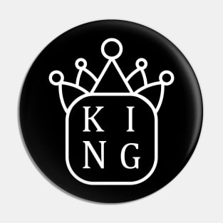 King's Crown Pin
