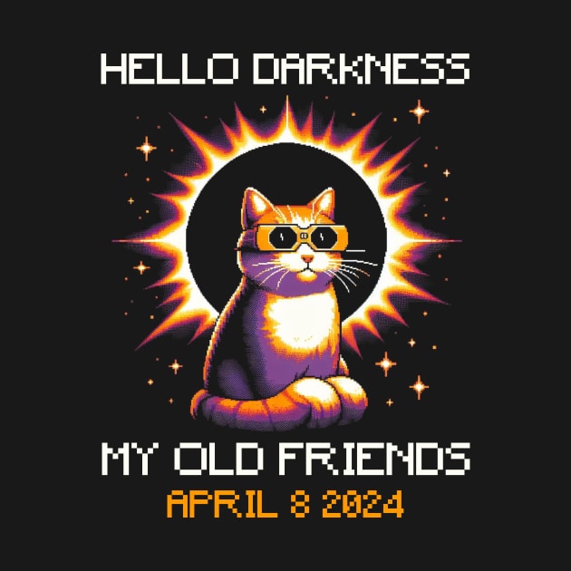 Hello Darkness My Old Friend Solar Eclipse by PXLART