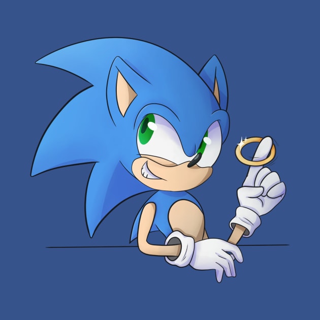 Sonic the Hedgehog by SpookytheKitty2001