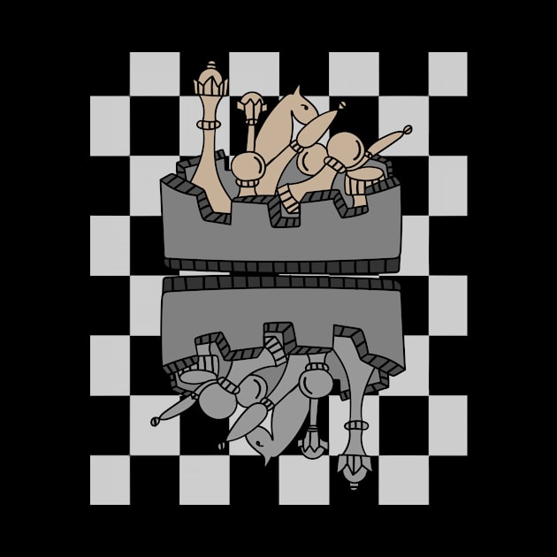 Chessboard Player Chess Pieces by flofin