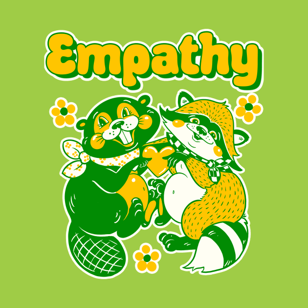 empathy - yellow/green/white by Guen Douglas 