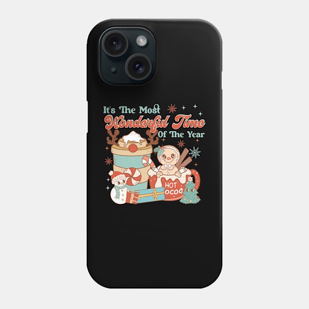 Most Wonderful Time Of The Year Phone Case by MZeeDesigns