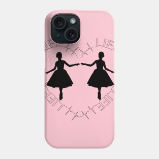 Girl Mirror Image Phone Case