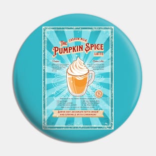 Vintage Pumpkin Spice Latte Pin