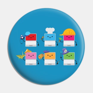 Internet is my new teacher Pin