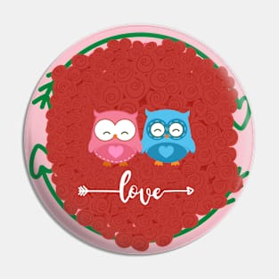 couple owls Pin