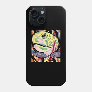 Abstract Sea Turtle Phone Case