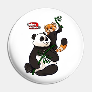 I LOVE PANDAS Pin