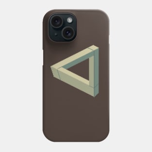 Pixel Art Penrose Triangle Phone Case