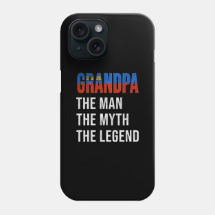 Grand Father Liechtensteiner Grandpa The Man The Myth The Legend - Gift for Liechtensteiner Dad With Roots From  Liechtenstein Phone Case