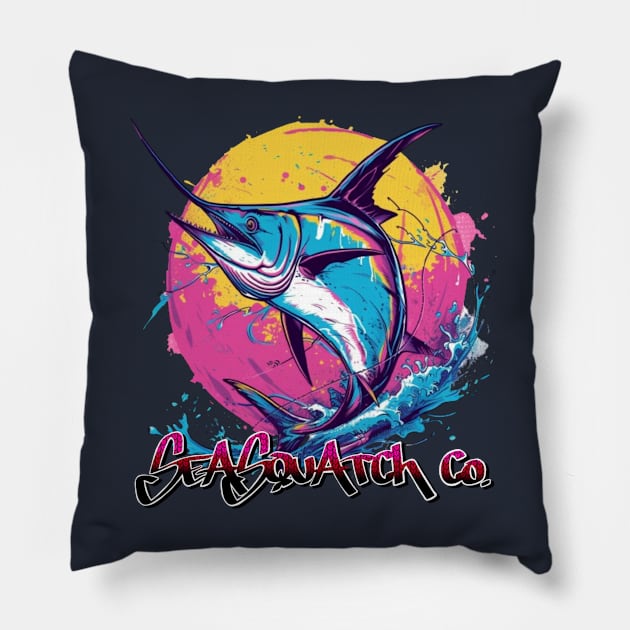 SeaSquatch 26 Pillow by SeaSquatch Co.