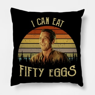 Eat Fifty Eggs Pillow