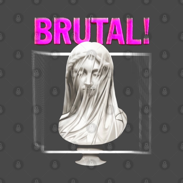 Brutal/Aesthetic Statue ∆∆∆ Graphic Design by DankFutura