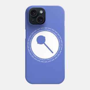 [Dandere] Extremely Shy (White) Phone Case