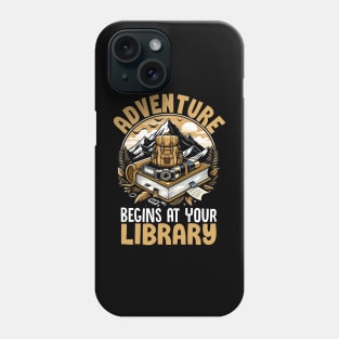 Summer Reading Program 2024 Adventure Begins At Your Library Phone Case