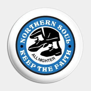 Northern Soul All nighter Pin