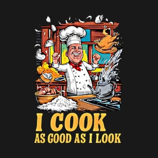 Chef's Charm - A Dash of Confidence in the Kitchen T-Shirt