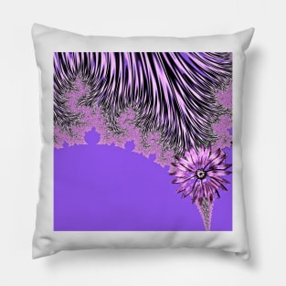 Elegant Tentacles Purple and Lilac Pillow