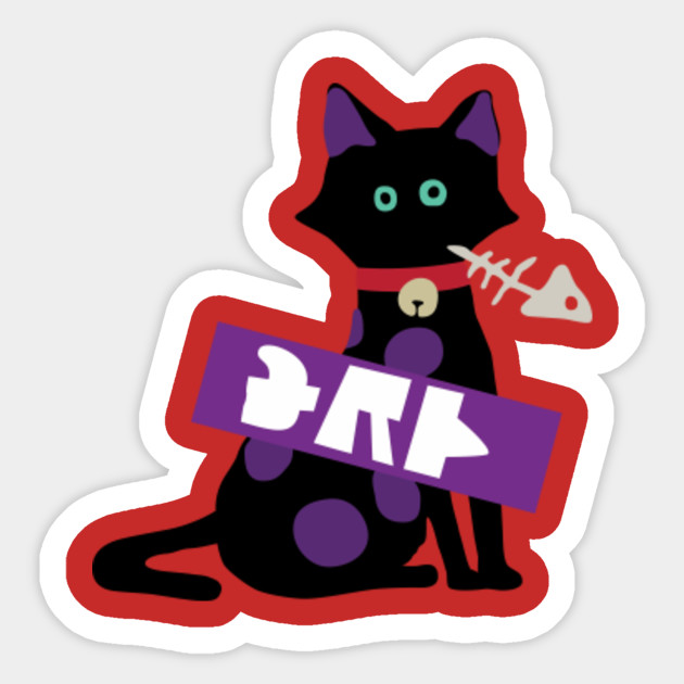 Splatoon Squidforce Splatfest Cat Tee Dog Sticker Teepublic