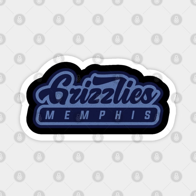 Memphis Grizzlies 01 Magnet by Karambol