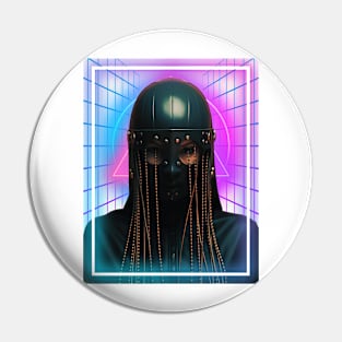 Humanoid In The Void Pin