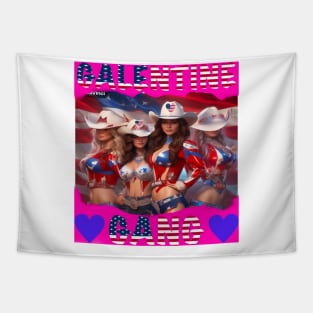 Galentine gang rodeo girls Tapestry