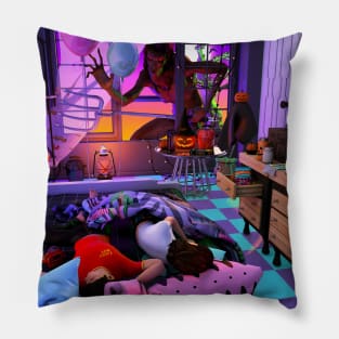 The Stranger Halloween Pillow