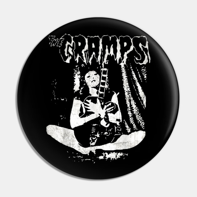 the cramps Pin by Van Bouten Design