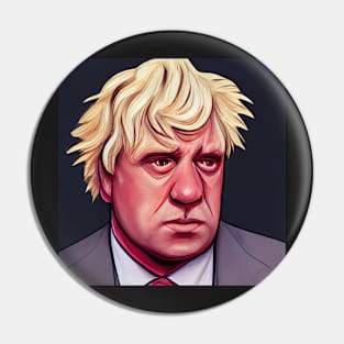 Boris Johnson | Comics Style Pin