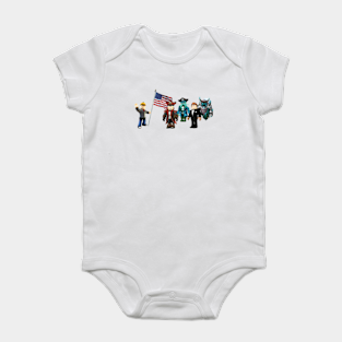 Piggy Roblox Baby Bodysuits Teepublic Uk - baby roblox roblox