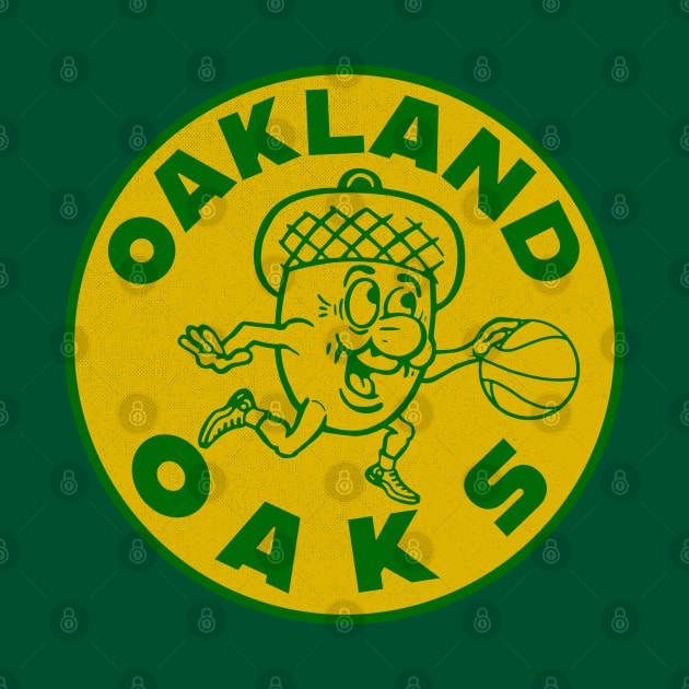 Classic Oakland Oaks ABA Basketball 1968 by LocalZonly