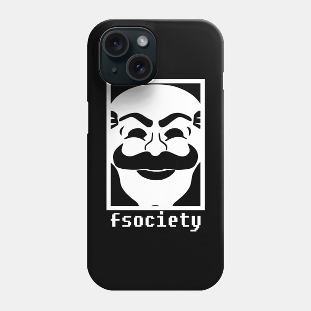 fsociety Phone Case by AngryMongoAff