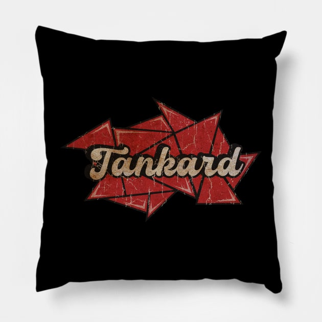 Tankard - Red Diamond Pillow by G-THE BOX