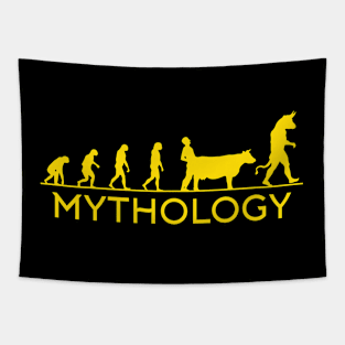 Evolution of Mythology Tapestry