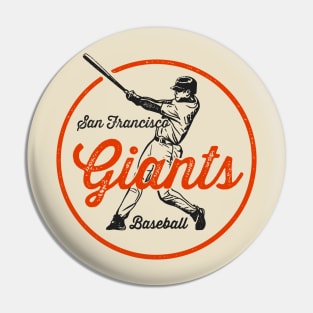 Vintage Giants Pin