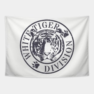 White Tiger Division Tapestry