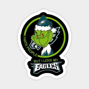 Eagles Grinch Magnet