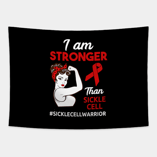 Sickle Cell Awareness Gift design Tapestry by KuTees