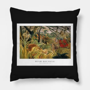 Tiger in a Tropical Storm Pillow