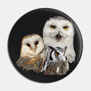 Owls Pin