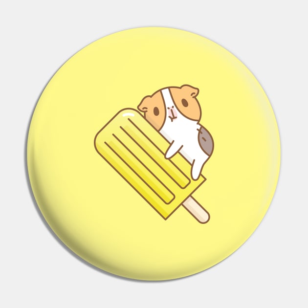 Guinea pig and yellow ice pop Pin by Noristudio