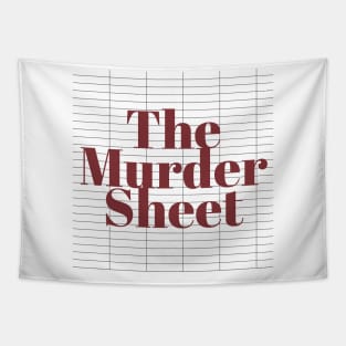 The Murder Sheet Tapestry