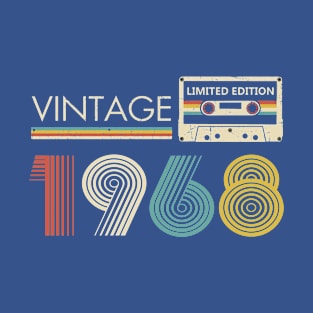 Vintage 1968 Limited Edition Cassette T-Shirt