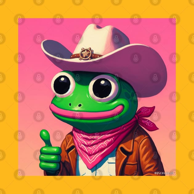 Cowboy Frog by Sketchy