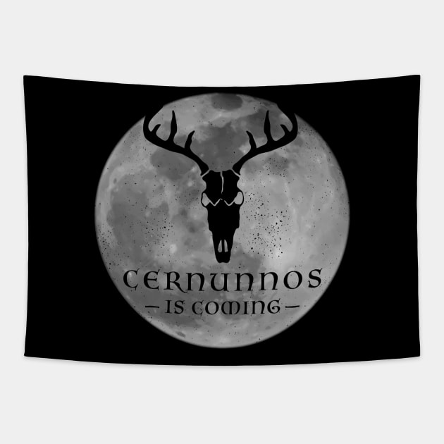 Cernunnos is coming Tapestry by ikado